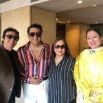Bollywood Hero No.1 Govinda n wife Sunita ji & Vasant with Sweety